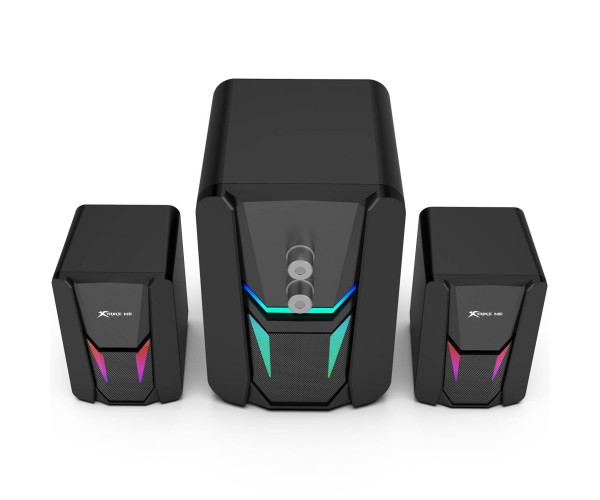 Акустична система 2.1 XTRIKE ME SK-612, 11Вт LED USB, фото №4
