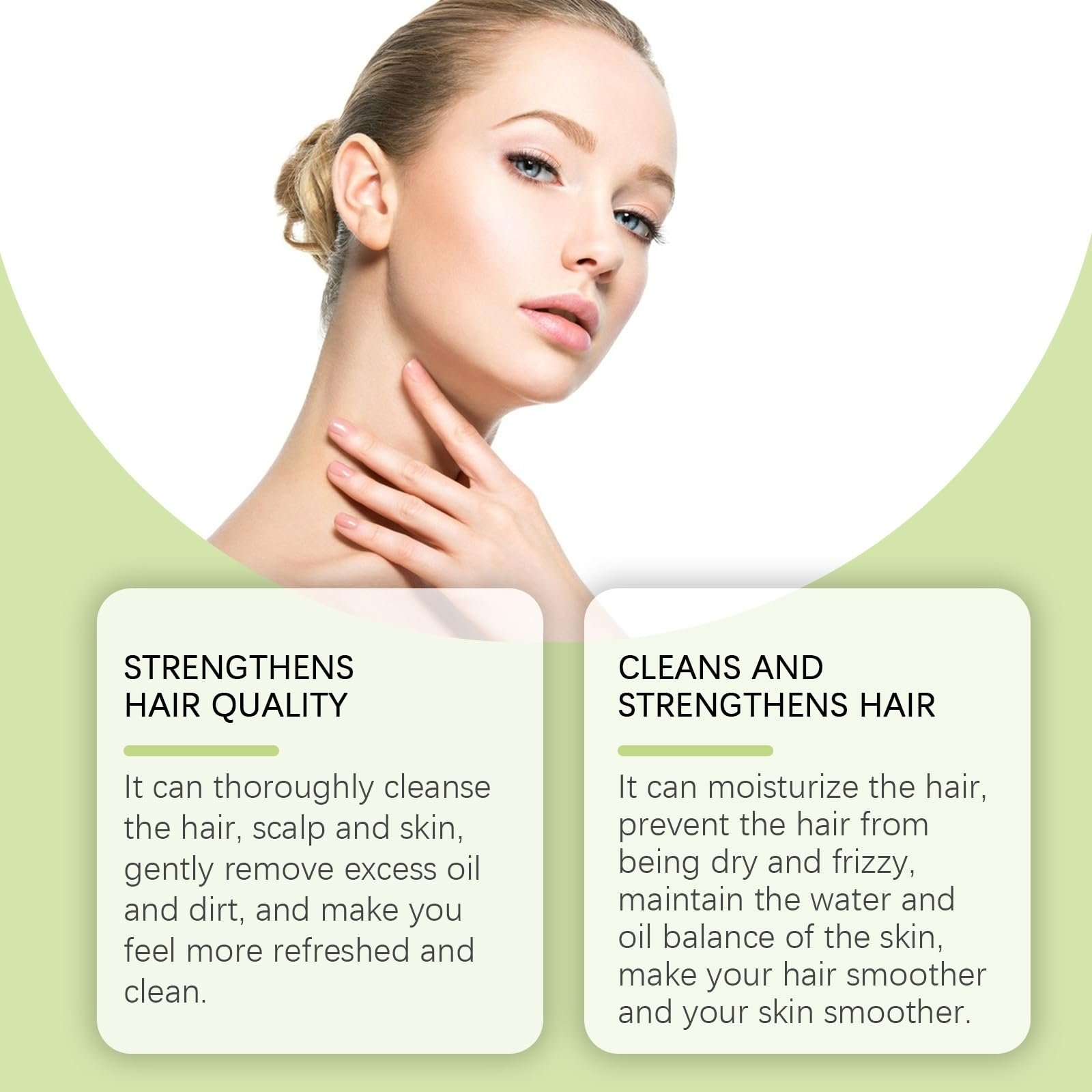 Гель для душу та шампунь Jasmine з поживною сироваткою зволожуючий 1 шт, фото №4