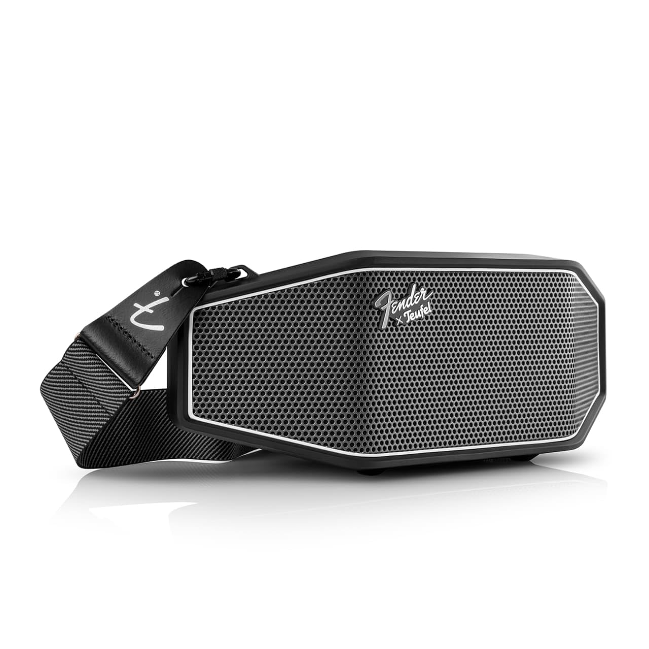 Колонка Teufel Fender x Rockster Cross Портативна Bluetooth Захист від бризок IPX5 Чорний, фото №1