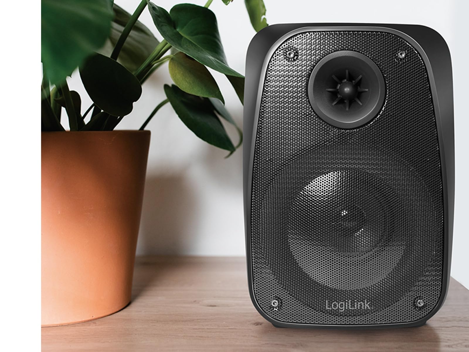 Портативная колонка LogiLink SP0058 Mobile Bluetooth Speaker с подсветкой + FM радио, TWS, 10 Вт, черный, фото №7