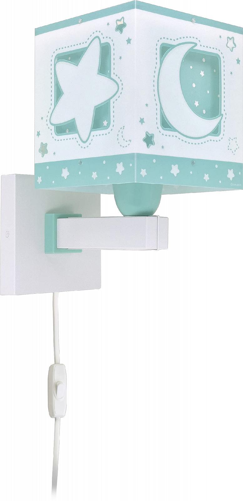 Светильник Dalber Moonlight Луна и звезды Зелёный, фото №3