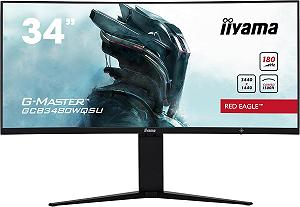 Монитор 34" iiyama G-Master GCB3480WQSU-B1 2K VA 180 Гц - Фото 1