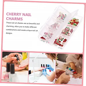 Healvian 300 шт стрази Kawaii, 3D наклейки для манікюру, мультяшні фігурки зі сплаву synthetic.ua - Фото 1