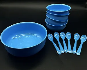 Набор мисок Кимель 11 шт. Миска для компота Десертная миска Посуда для вечеринок synthetic.ua - Фото 1