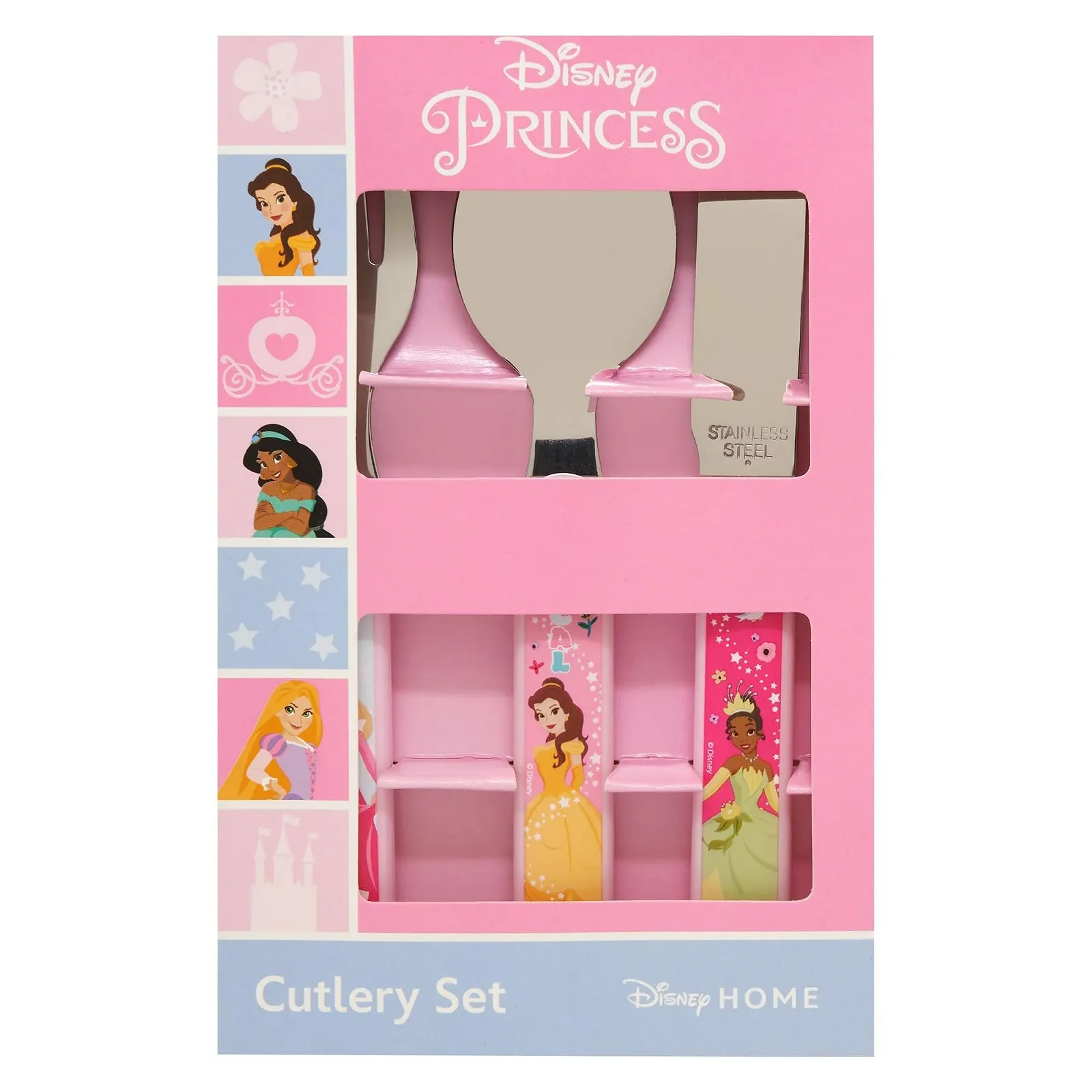 Набор столовых приборов Disney Princess из 3 предметов, фото №2 Набор столовых приборов Disney Princess из 3 предметов, фото №2