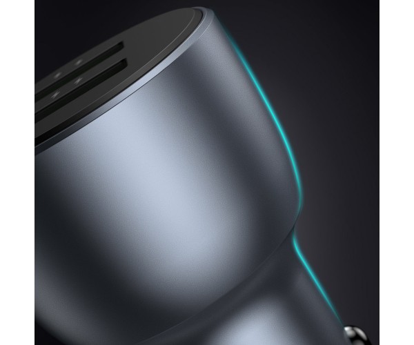 Автозарядка 2xUSB 36W USB-A QC 4.0 Сіра CD213 UGREEN, фото №7