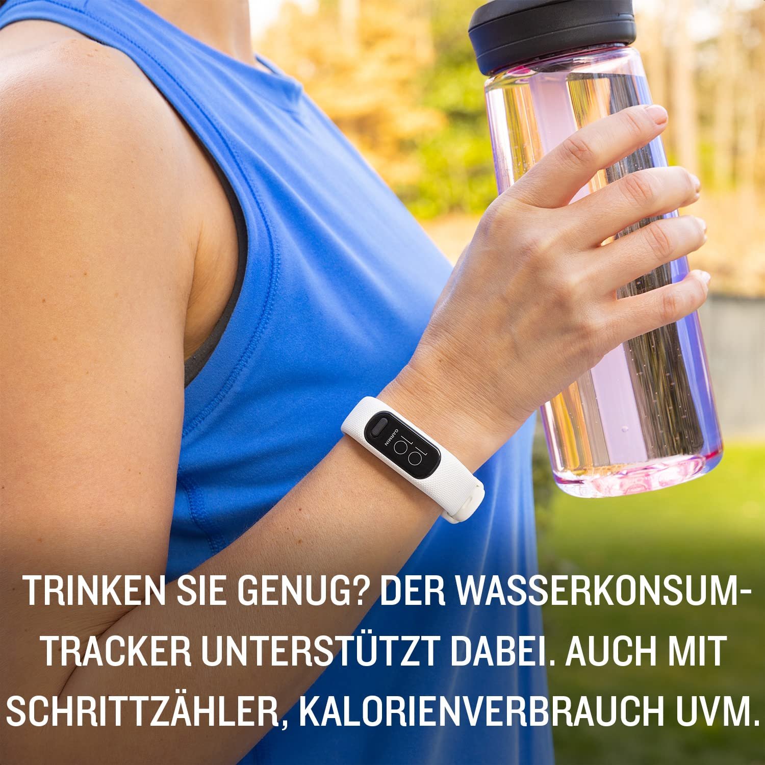 Фітнес-браслет Garmin Vivosmart 5 OLED, Монітор серцевого ритму, фото №5