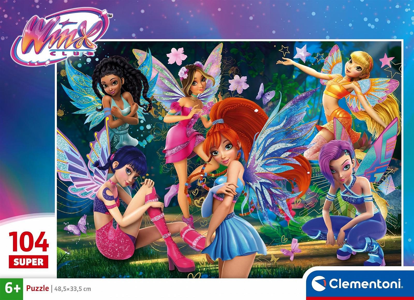 Пазл Clementoni SUPER WINX 2025 104 детали, фото №2