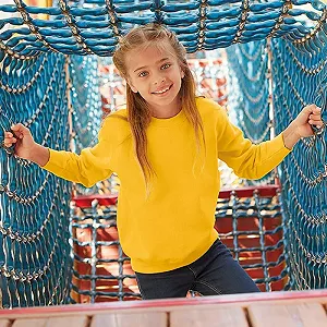 Толстовка Fruit of the Loom Classic Set-in Sweat Unisex Дитяча synthetic.ua - Фото 1