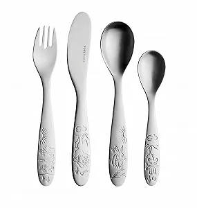 Дитячий набір столових приборів Puresigns Petys, 4 предмети - Фото 1