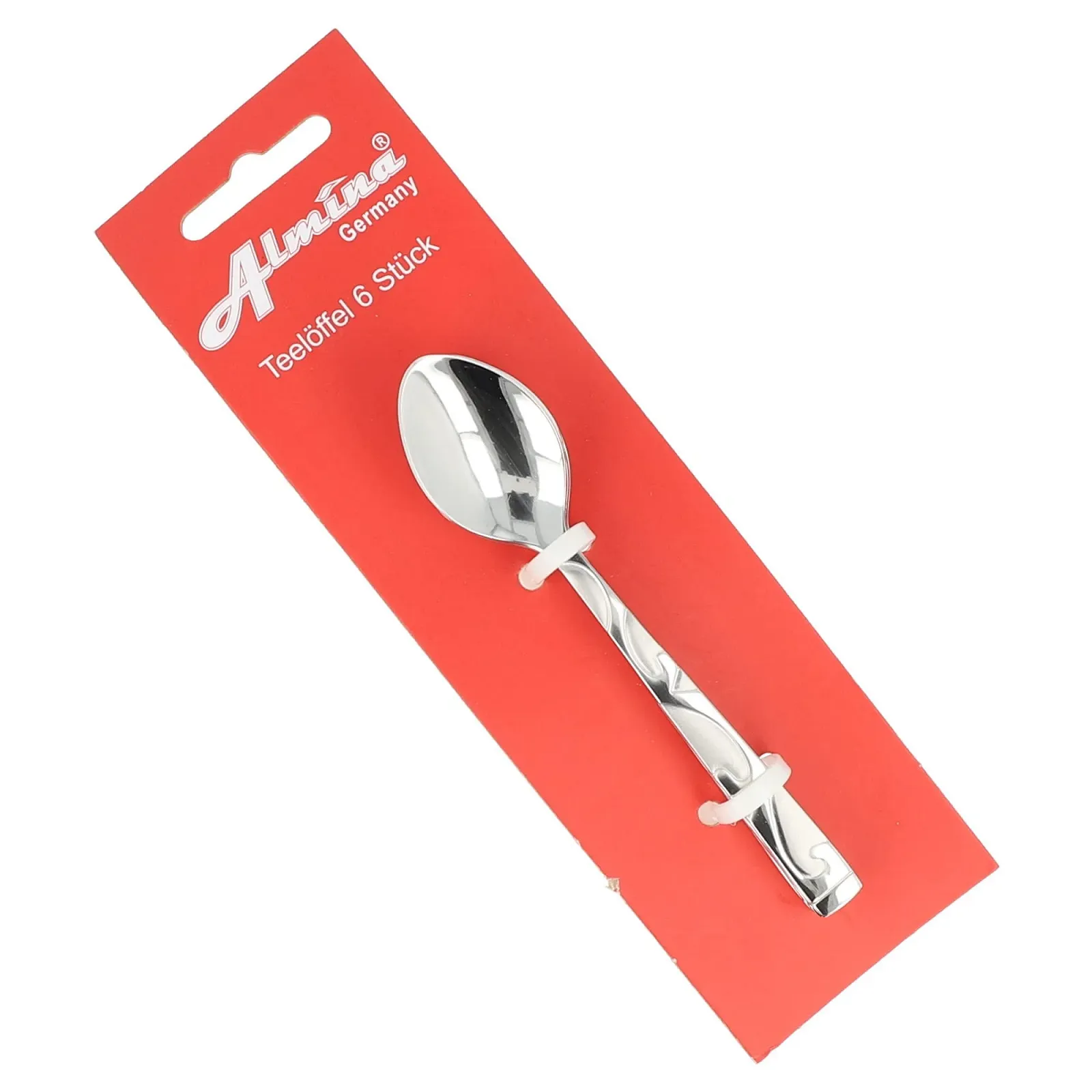 Ложка чайна AL-5005 Нержавіюча сталь Сріблястий Глянцева з гравіюванням (6 шт.), фото №4 Ложка чайна AL-5005 Нержавіюча сталь Сріблястий Глянцева з гравіюванням (6 шт.), фото №4