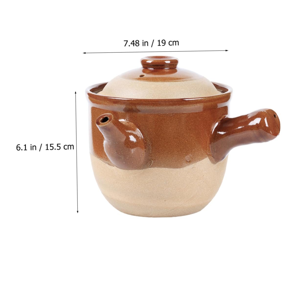 Горшок VALICLUD керамический китайский для готовки и лекарств, фото №7