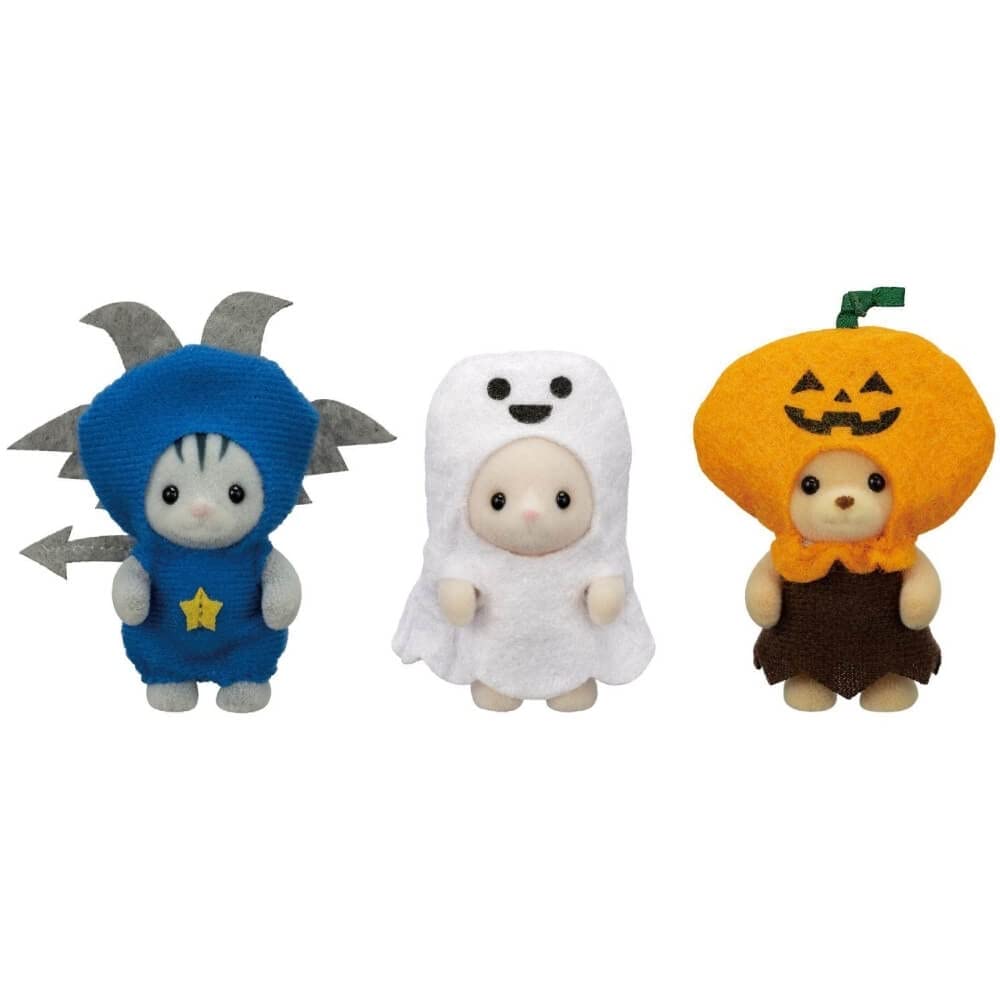 Набор Sylvanian Families Halloween "Trick or Treat Trio", фото №3