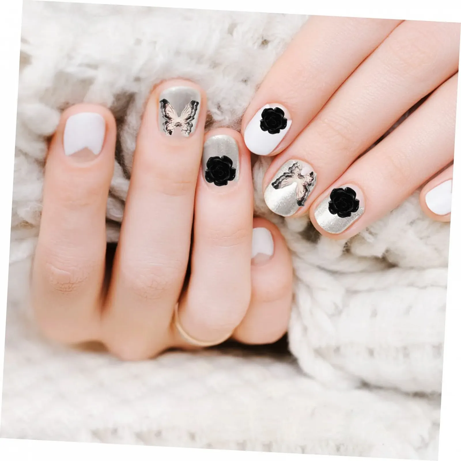 Стрази для нігтів Dark 20 коробок Діамант, фото №4