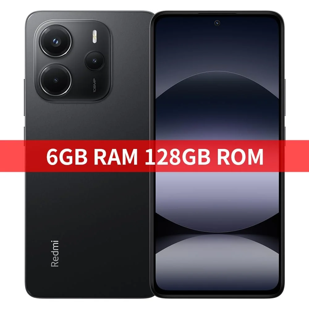Смартфон XIAOMI Redmi Note 14 NFC 6+128 GB Helio G99 Ultra 120Hz 5500 мАч 108 Мп AMOLED Black, фото №4 Смартфон XIAOMI Redmi Note 14 NFC 6+128 GB Helio G99 Ultra 120Hz 5500 мАч 108 Мп AMOLED Black, фото №4