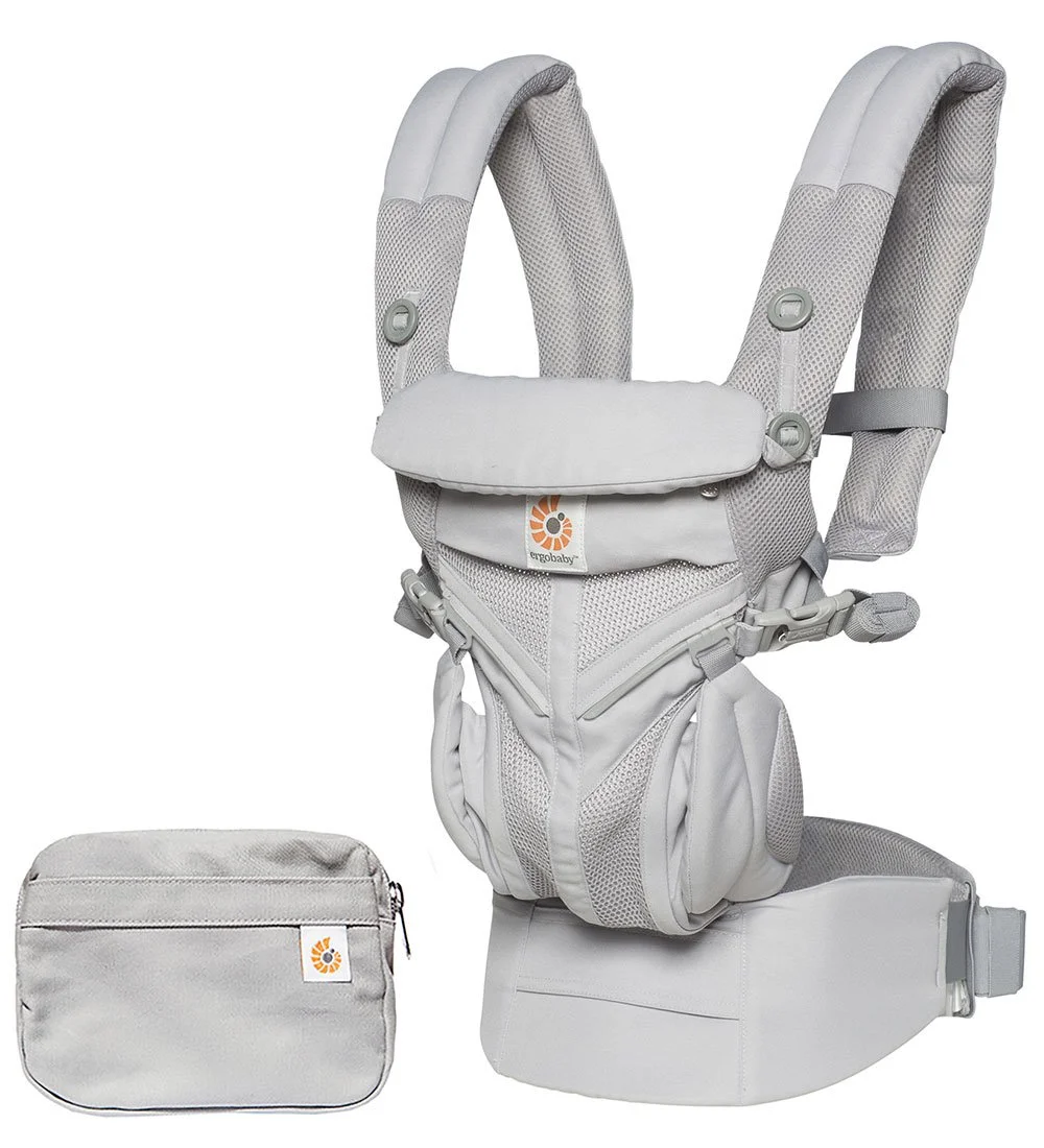 Дитячий рюкзак-переноска Ergobaby Baby Carrier Omni 360 Cool Air Mesh Сірий, фото №1