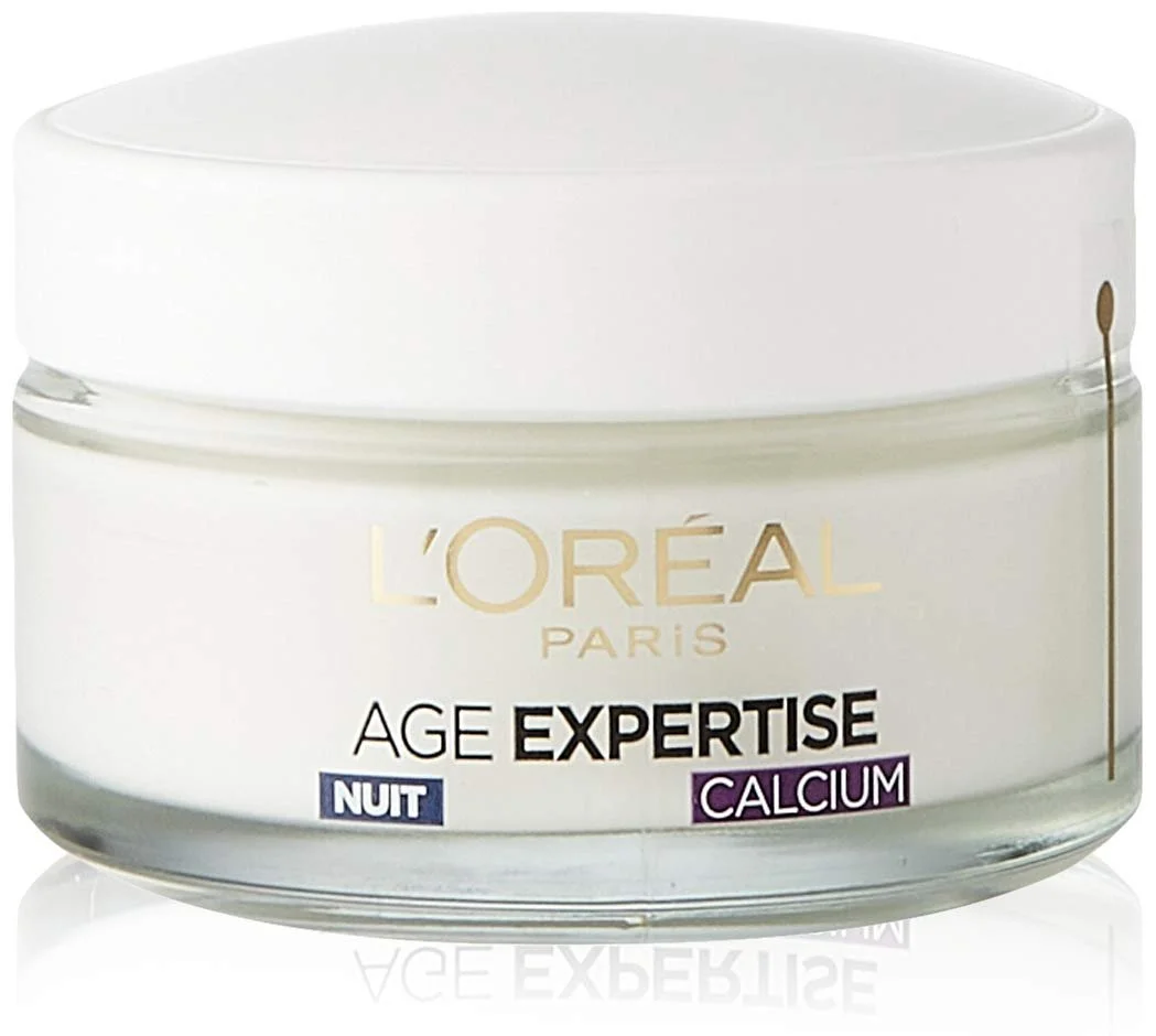 Нічний крем проти зморщок L'Oreal Age Expertise 55+ 50 мл зміцнювальний, фото №1