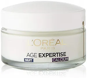 Нічний крем проти зморщок L'Oreal Age Expertise 55+ 50 мл зміцнювальний - Фото 1