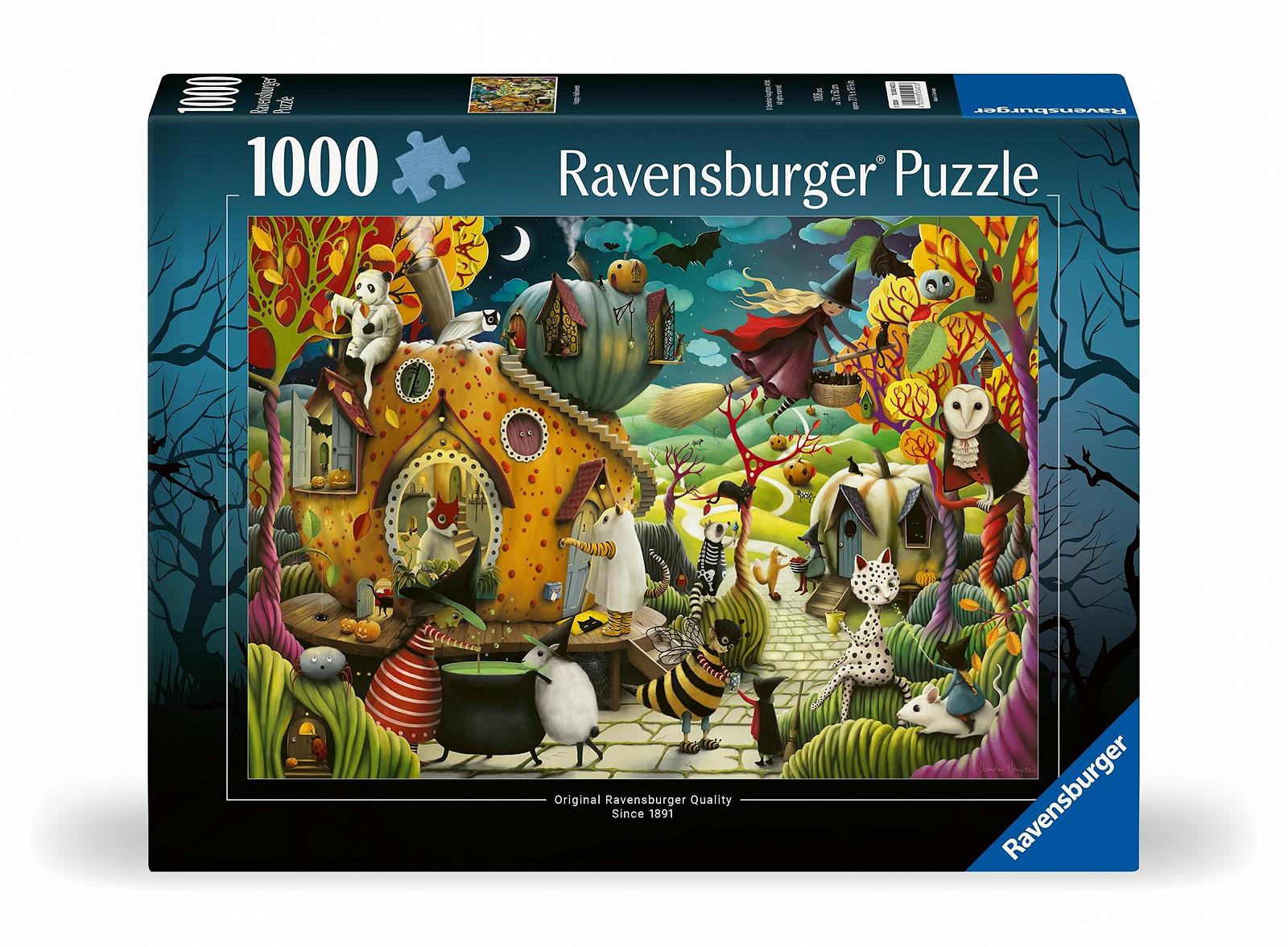 Пазл Ravensburger Happy Halloween 1000 деталей від 14 років, фото №2