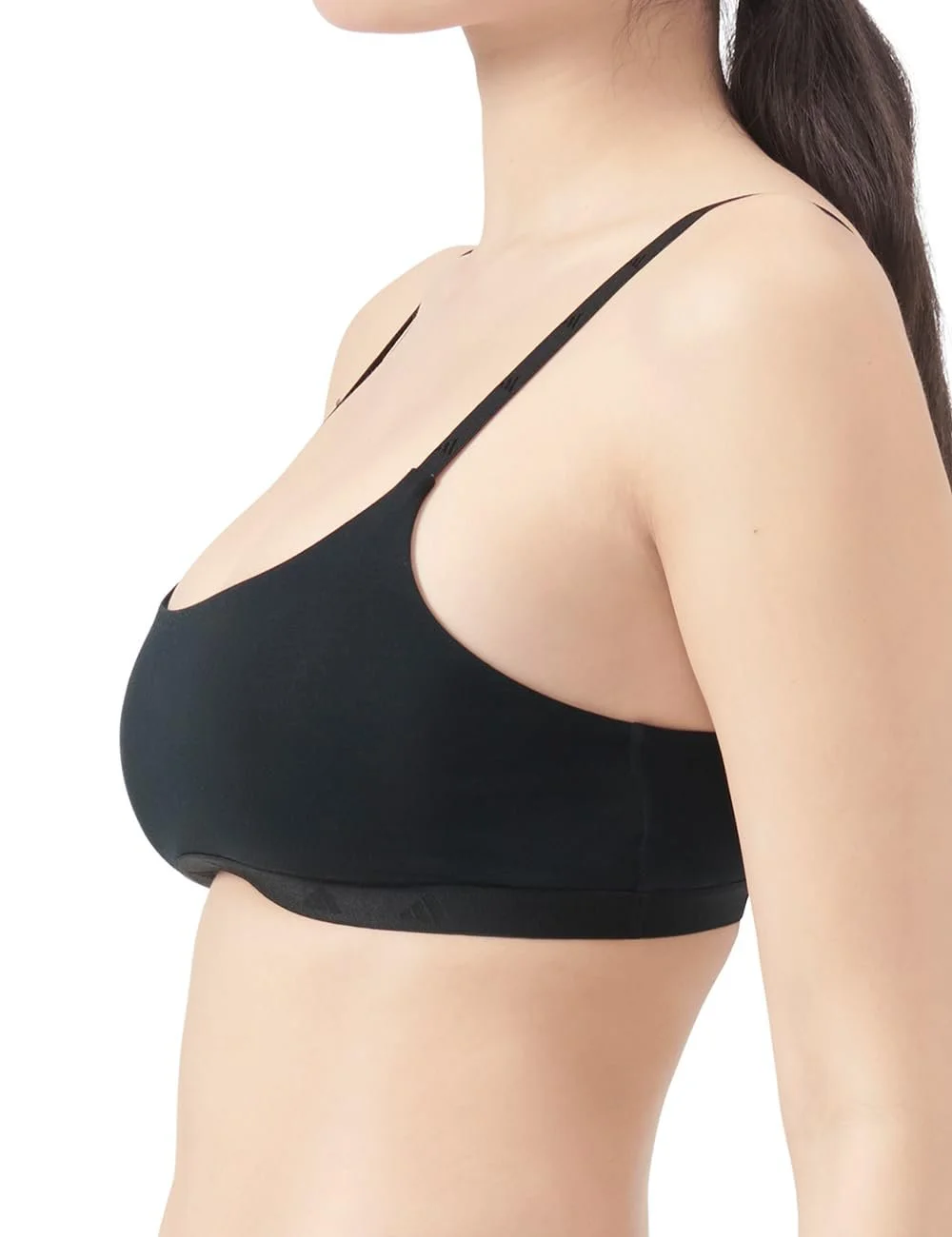 Бюстгальтер-бралетт Sport Active Essentials Cotton комфортний з глибоким вирізом, фото №2
