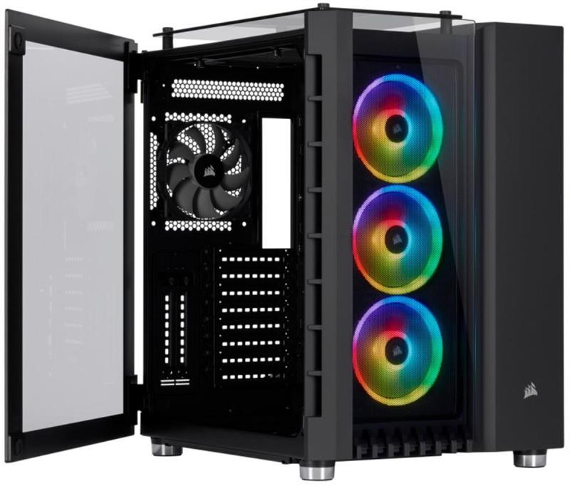 Корпус Corsair Crystal 680X RGB Black (CC-9011168-WW) без БП, фото №4