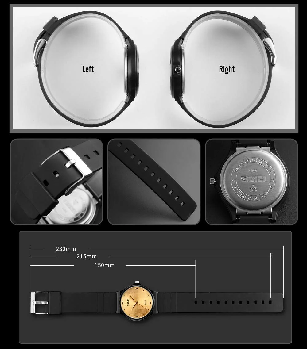 Часы Унисекс TONSHEN Кварцевые Аналоговые Мужские Женские Модные Повседневные Пластиковый Безель Ремешок Резиновый, фото №4 Часы Унисекс TONSHEN Кварцевые Аналоговые Мужские Женские Модные Повседневные Пластиковый Безель Ремешок Резиновый, фото №4