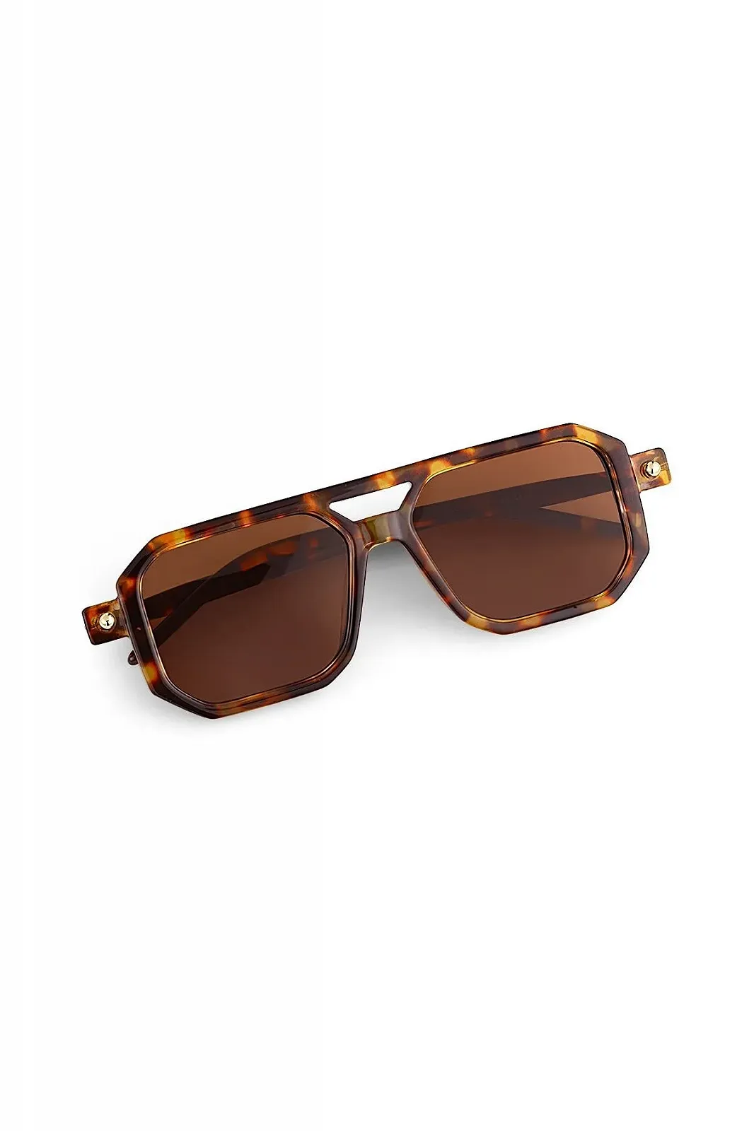 Сонцезахисні окуляри Квадратні Bilge Karga Fjodor Vintage 70-х Плоскі Авіатори для Жінок і Чоловіків, фото №1