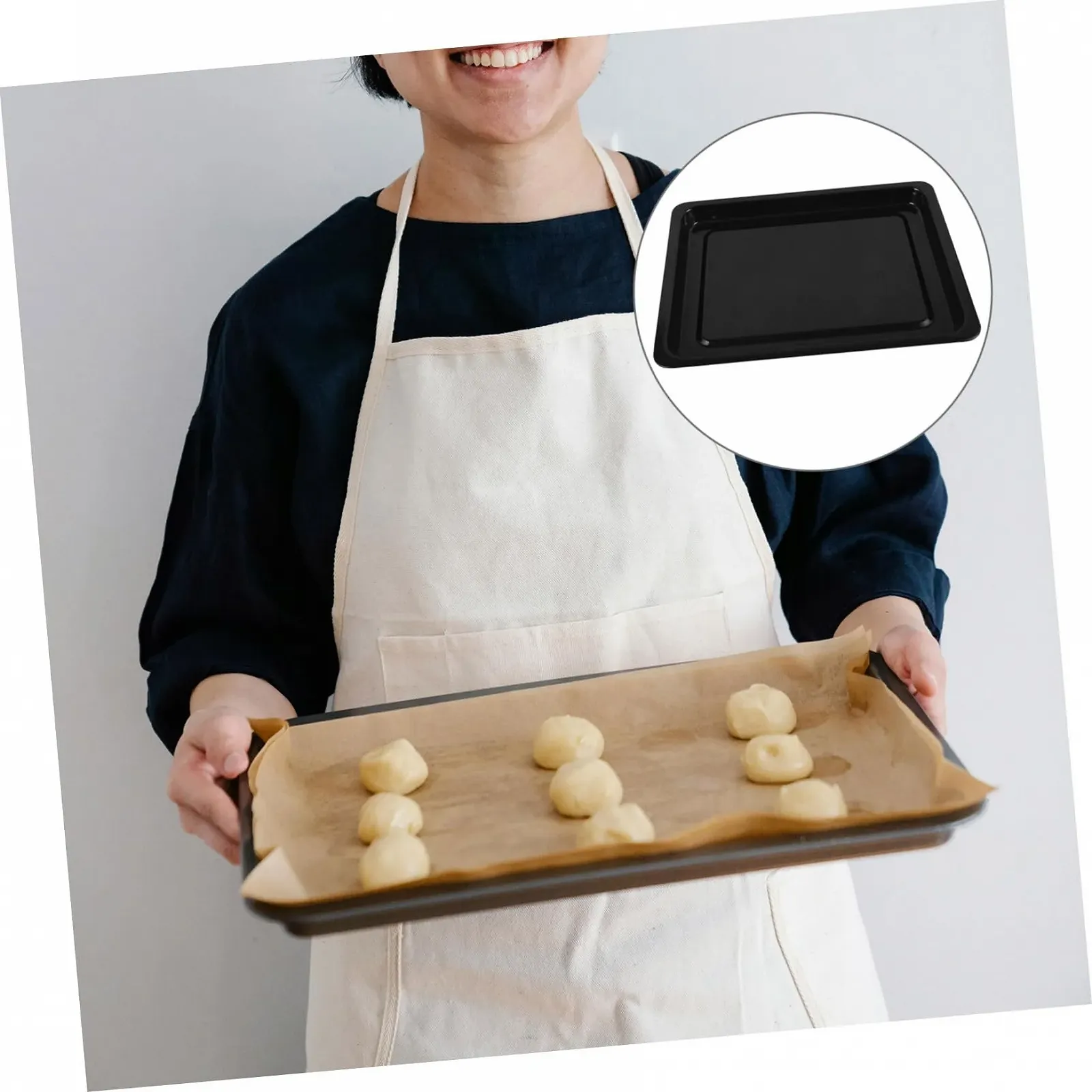 Емальована форма для випікання GALPADA прямокутна емаль для індукції, фото №8