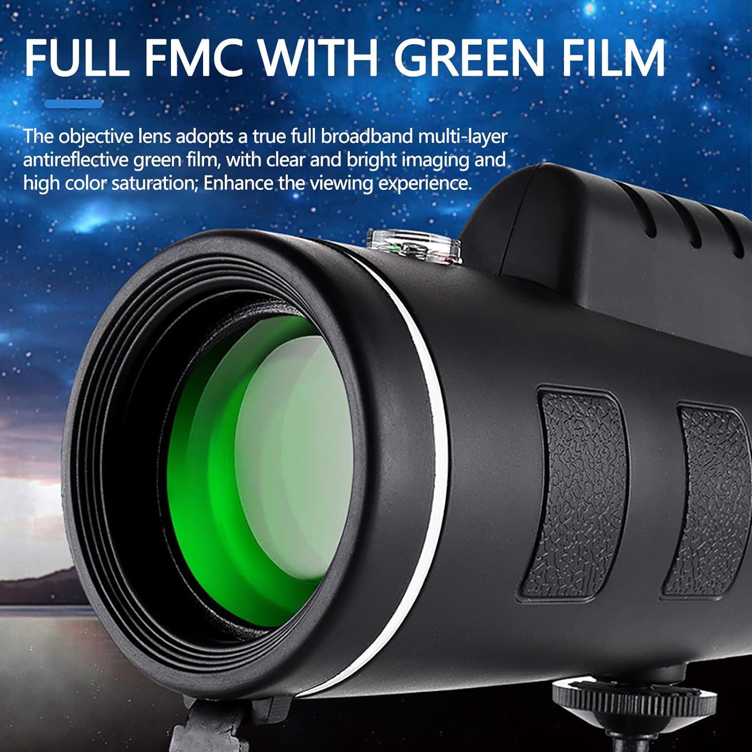 Телескоп Monocular 12x50 HD с адаптером для смартфона, улучшенный штатив, высокая производительность, с четким видением при слабом освещении для взрослых, оборудование для наблюдения за птицами и охоты, фото №6
