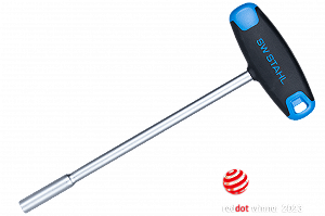 Торцевой ключ с Т-образной рукояткой SW-STAHL 02071L, шестигранный, 8 мм - Фото 1