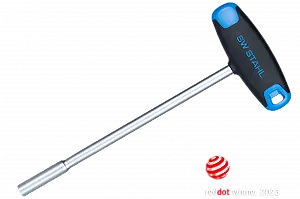 Торцевий ключ з Т-подібною рукояткою SW-STAHL 02071L, шестигранний, 8 мм - Фото 1