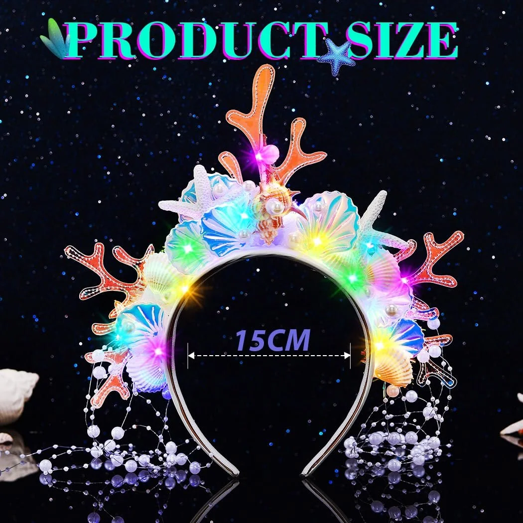 Обруч для волосся зі світлодіодними, фото №2