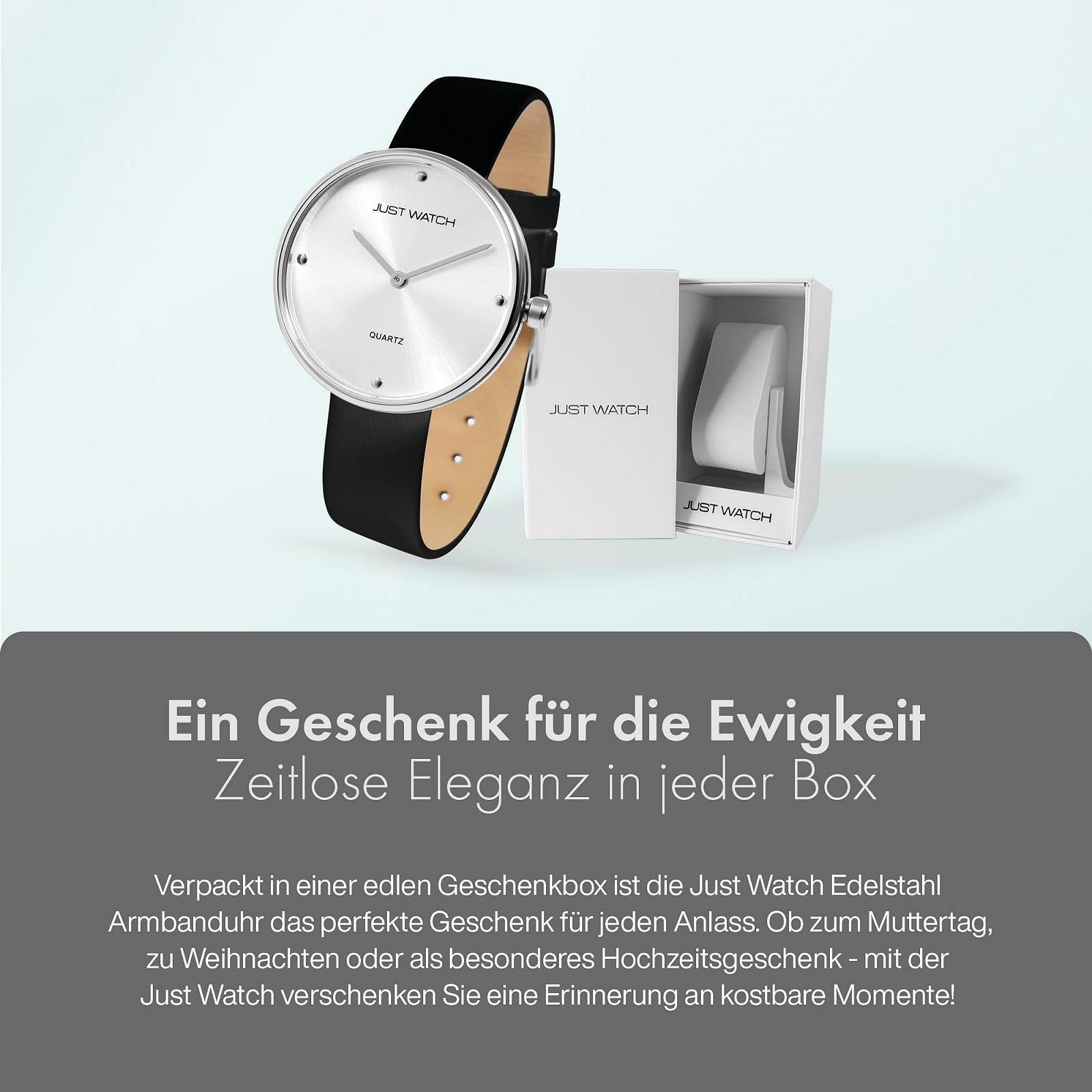 Женские часы Just Watch JW265 Ремешок из кожи Аналоговый Quartz JW10130, фото №6