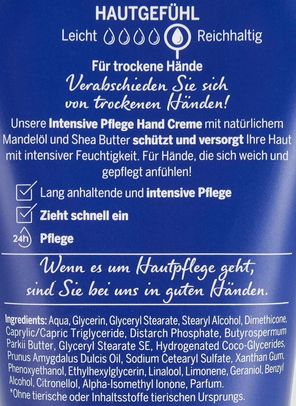 Крем для рук NIVEA Intensive Care Мигдальна олія 75 мл, фото №4