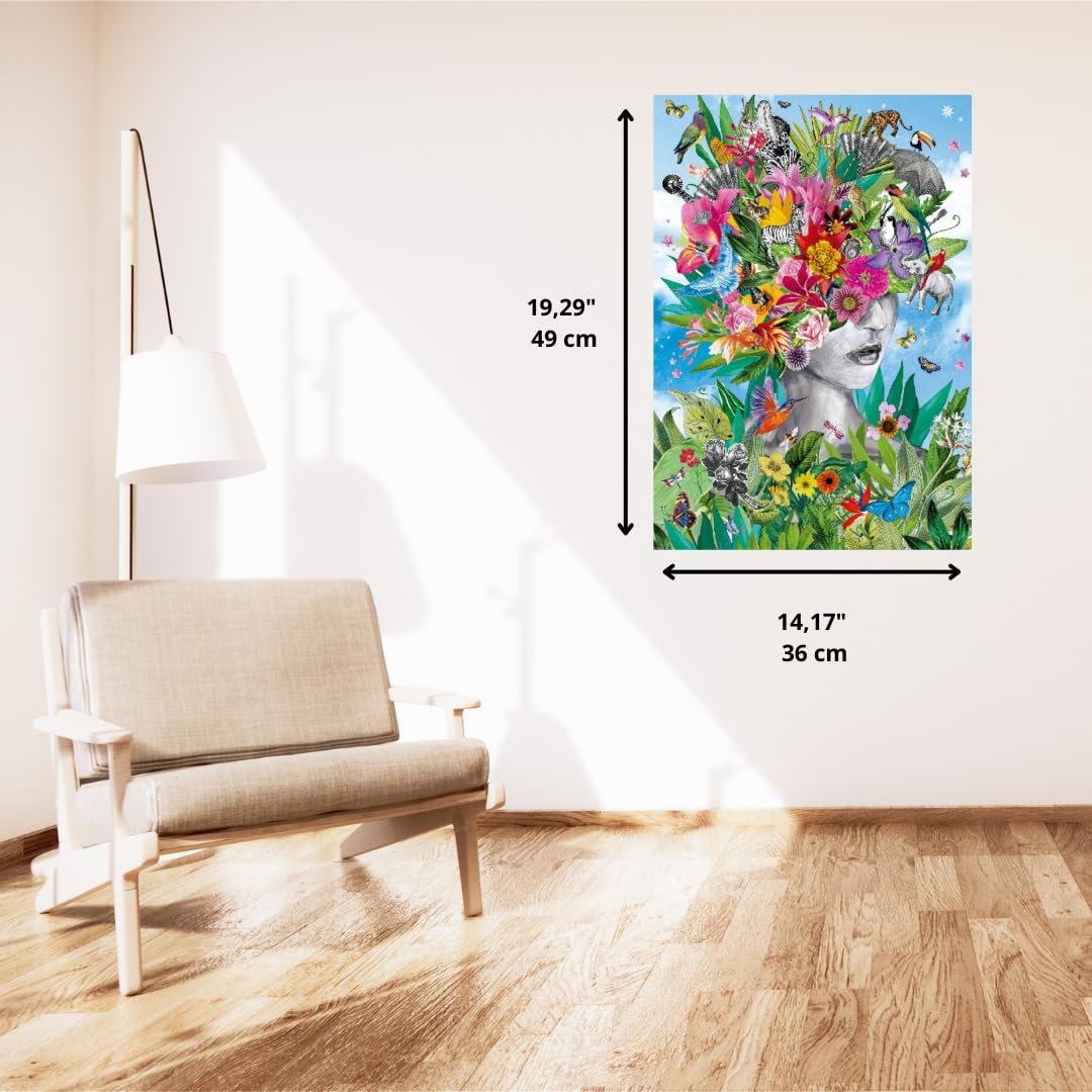 Пазл Clementoni Puzzle Collection Head In The Jungle 500 деталей компактная коробка 35600, фото №5 Пазл Clementoni Puzzle Collection Head In The Jungle 500 деталей компактная коробка 35600, фото №5