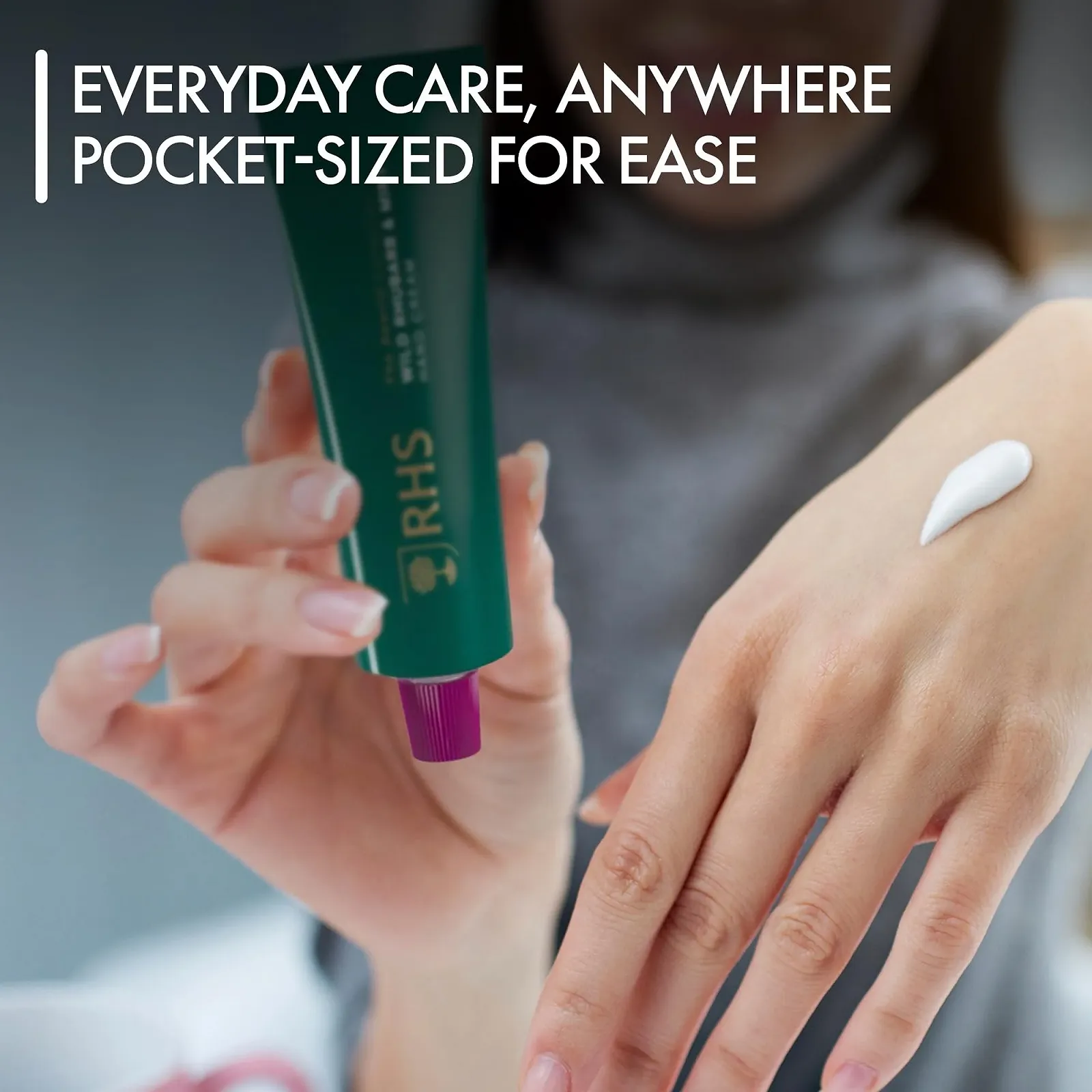 Крем для рук RHS Rewild Wild Rhubarb & Mint, фото №8