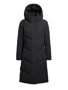 Женское зимнее пальто khujo Ainu Черный - Фото 1