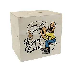 Скарбничка Kegelkasse One Goes Always Wood Skittle Player - Фото 1
