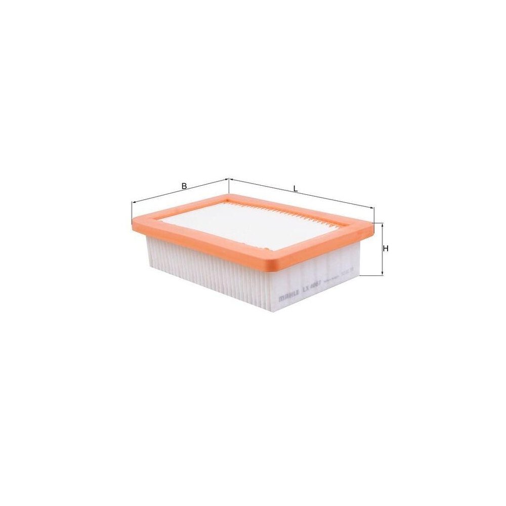 Воздушный фильтр KNECHT LX 4067 для MERCEDES-BENZ RENAULT SMART, фото №1