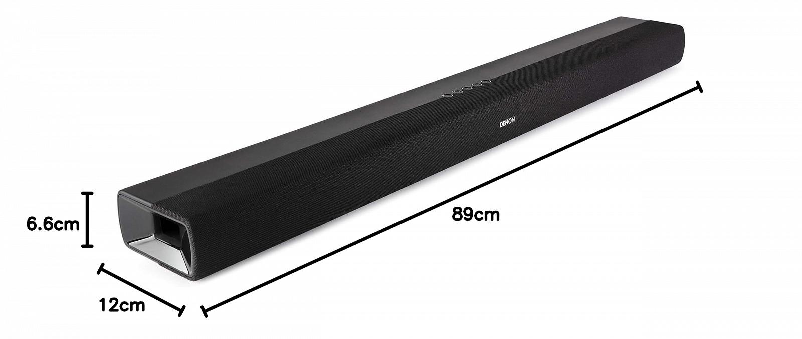 Саундбар Denon DHT-S216 2.1 для телевизора с встроенным сабвуфером Bluetooth HDMI ARC 4K UHD Dolby Digital DTS DTS Virtual:X оптический вход, фото №7