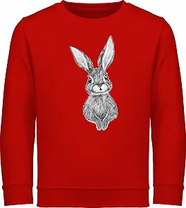 Світшот для дітей Shirtracer Великодні подарунки Зайчик - Фото 1