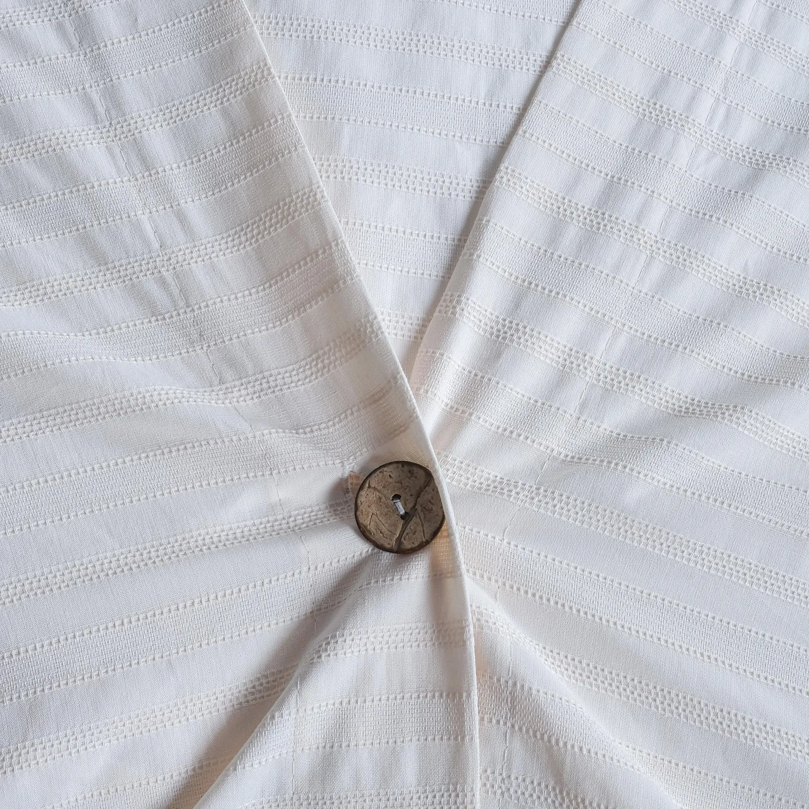 Постільна білизна nordqueen Arsıda Arsıda 3 135 x 200 см, 100% бавовна, ґудзики з кокосової шкаралупи, фото №3