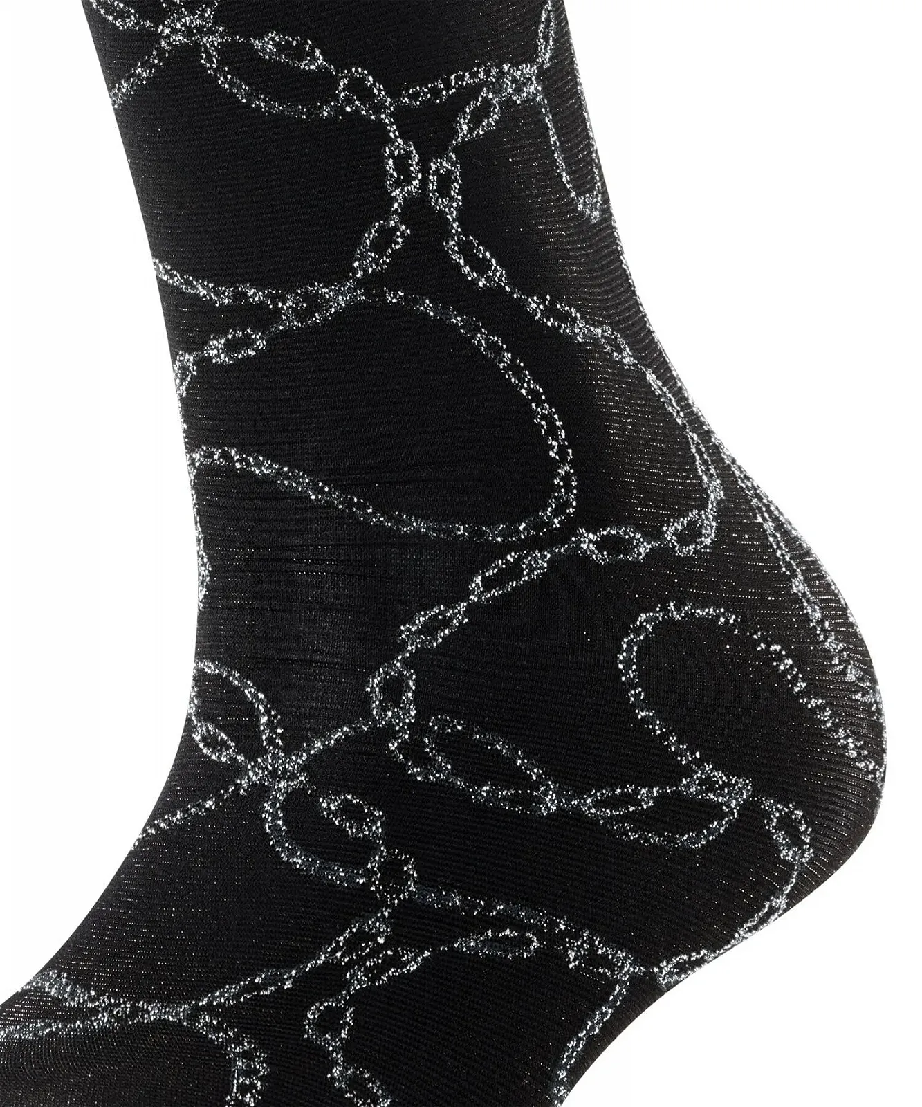 Шкарпетки до коліна FALKE Silk Smooth 40 Den Напівпрозорі Блискучі Міцні, фото №4