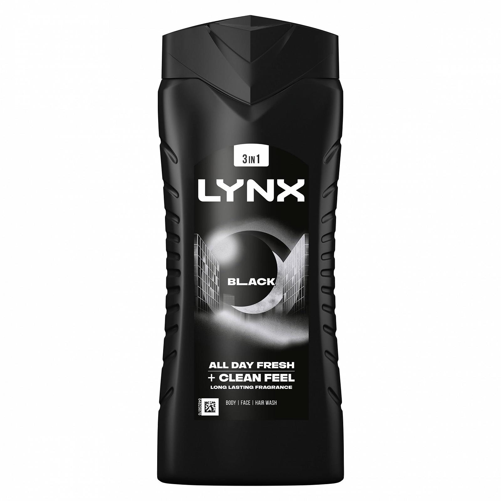 Гель для душу Lynx Black 500 мл, фото №1
