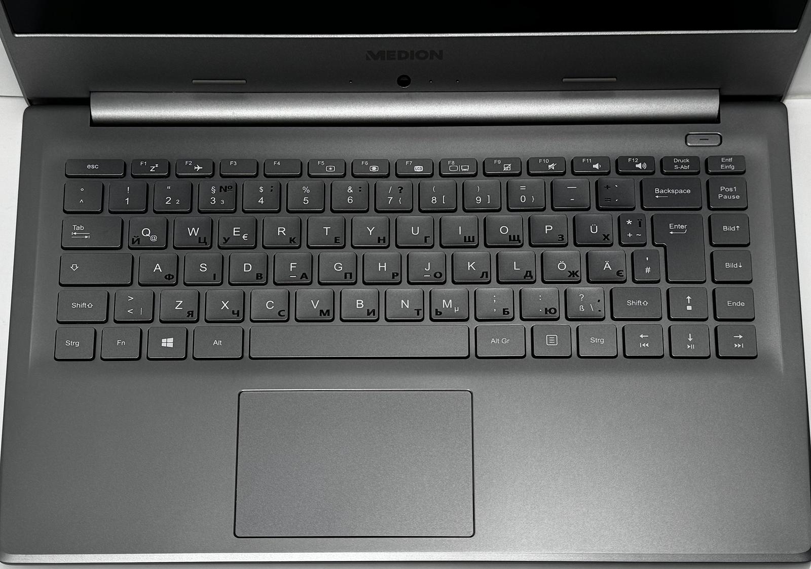 Ноутбук 15.6'' Medion (Lenovo Group) Akoya S6446 | Intel Core i5-8265U | IPS (1920x1080) FullHD | RAM 16 ГБ | SSD 256 ГБ | Nvidia GeForce MX150 | Intel UHD Graphics 620 | Металевий корпус | Ультрабук | Win11 (5095), фото №2