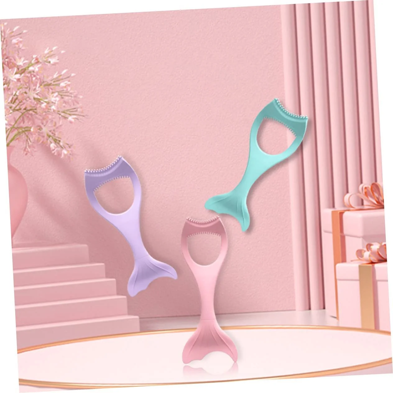 Набір для макіяжу з трафаретами Чорний, фото №7