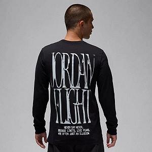 Світшот JORDAN M J BRAND NEVER LS CREW XL synthetic.ua - Фото 1