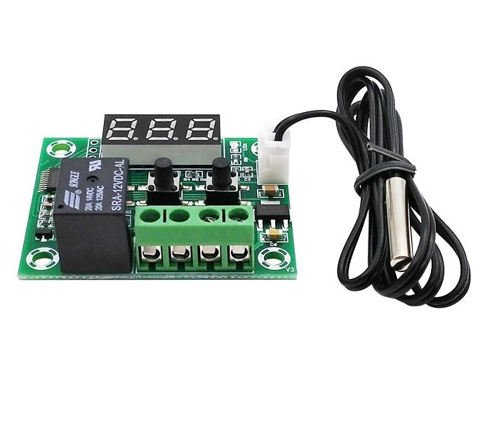 Терморегулятор цифровой термореле KoNO W1209 -50...+110С, фото №1