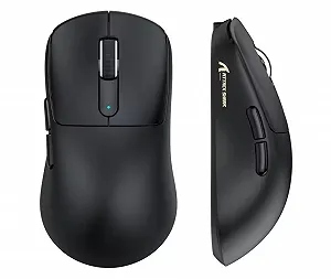 Игровая мышка Attack Shark V5 Black PAW3950MAX 42K DPI 8000Гц 750IPS 50G - Фото 1