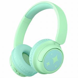 Навушники iClever Bluetooth Дитячі З мікрофоном 60 годин батарея Чорний/Білий - Фото 1